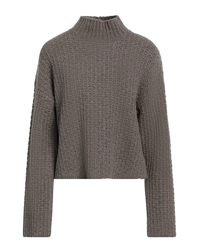 LOULOU STUDIO Polo neck Khaki 89% Wool, 11% Polyamide