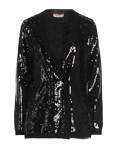TWINSET Cardigan Black 45% Acrylic, 30% Wool, 25% Polyamide, Polyester