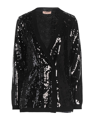 TWINSET Cardigan NERO 45% Acrylic, 30% Wool, 25% Polyamide, Polyester