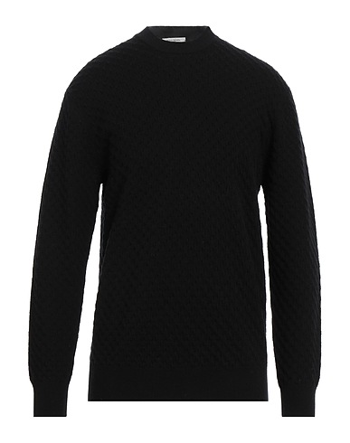 PAOLO PECORA Sweater Black 100% Virgin Wool
