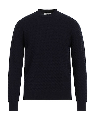 PAOLO PECORA Jumper Midnight blue 100% Virgin Wool
