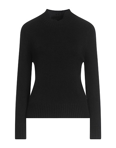 CALVIN KLEIN Μπλούζα ζιβάγκο Μαύρο 50% Νάιλον, 37% Ακρυλικό, 8% Βισκόζη, 5% Ελαστάνη