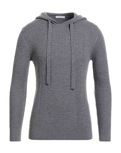 PAOLO PECORA Jumper Grey 100% Virgin Wool