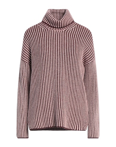 BLAUER. Turtleneck Burgundy 35% Polyamide, 30% Viscose, 30% Wool, 5% Cashmere