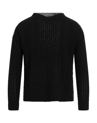 BLAUER. Sweater Black 80% Wool, 20% Polyamide
