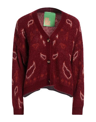 LOU LOU BELLE VILLE PARIS Cardigan Mattone 50% Acrilico, 30% Poliammide, 10% Lana, 10% Lana mohair
