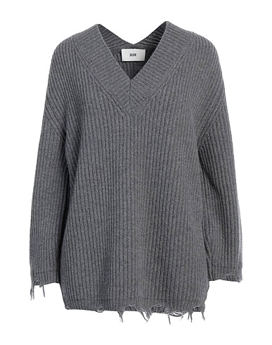SOLOTRE Sweater Grey 100% Wool