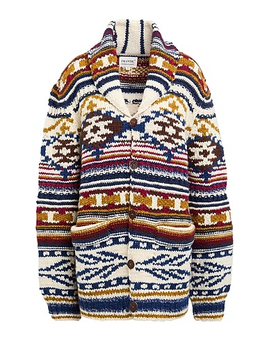 FRANTIC Cardigan Midnight blue 100% Wool