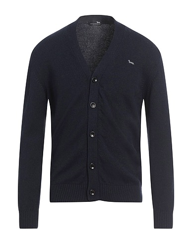 HARMONT & BLAINE Strickjacke Nachtblau 40% Wolle, 30% Viskose, 20% Polyamid, 10% Kaschmir