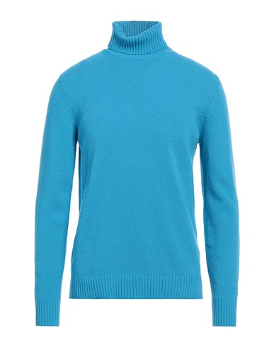 ROBERTO COLLINA Dolcevita Azzurro 90% Lana, 10% Cachemire