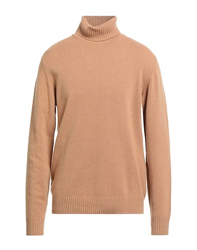 ROBERTO COLLINA Dolcevita Cammello 90% Lana, 10% Cachemire