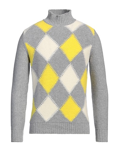 KANGRA Polo neck Grey 100% Wool