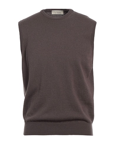 FILIPPO DE LAURENTIIS Pullover Braun 90% Super 120s Wolle, 10% Kaschmir