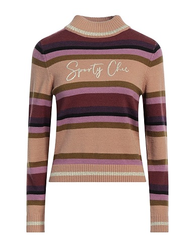 YES ZEE by ESSENZA Polo neck Beige 50% Acrylic, 30% Polyester, 20% Polyamide