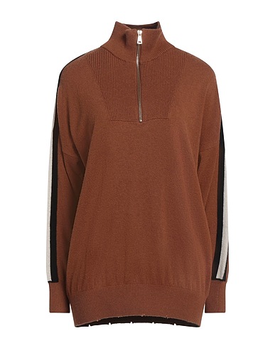 EMMA & GAIA Polo neck 30% Wool, 30% Viscose, 20% Cashmere, 20% Synthetic fibers