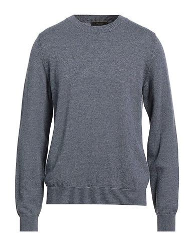 MOORER Jumper Grey 100% Virgin Wool