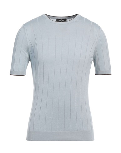 GRAN SASSO Jumper Light blue 100% Silk