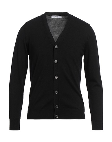 MASQ Cardigan Black 100% Merino Wool
