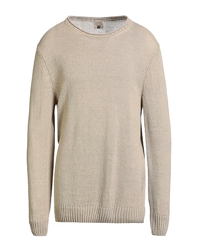 H953 Sweater Khaki 100% Cotton