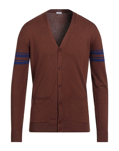 OVER/D Cardigan Brown 70% Viscose, 30% Nylon