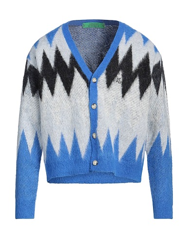 GARMENT WORKSHOP Cardigan Sky blue 45% Polyamide, 38% Acrylic, 11% Wool, 6% Mohair wool