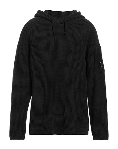 C.P. COMPANY Jumper Black 100% Cotton