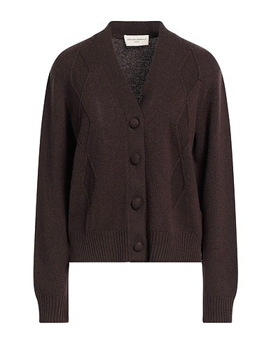 OFFICINE GÉNÉRALE Cardigan Testa di moro 100% Lana Vergine