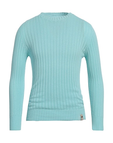 H953 Pullover Celeste 100% Cotone