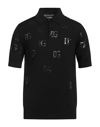 DOLCE&GABBANA Jumper Black 83% Virgin Wool, 13% Polyurethane, 4% Polyester