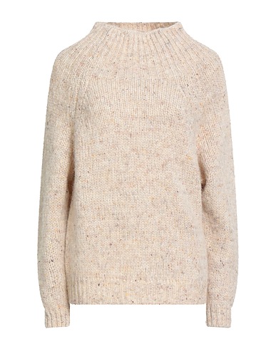 MAX&Co. Cuello alto Beige 45% Lana de alpaca, 41% Fibras sintéticas, 9% Lana, 5% Seda