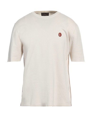TRUSSARDI Jumper Beige 100% Cotton