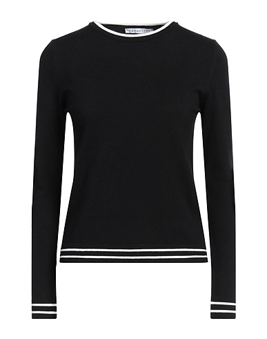 CARACTÈRE Jumper Black 51% Viscose, 31% Polyester, 18% Polyamide