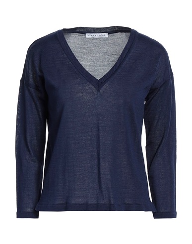 CARACTÈRE Pullover Blu navy 50% Poliacrilico, 50% Lana
