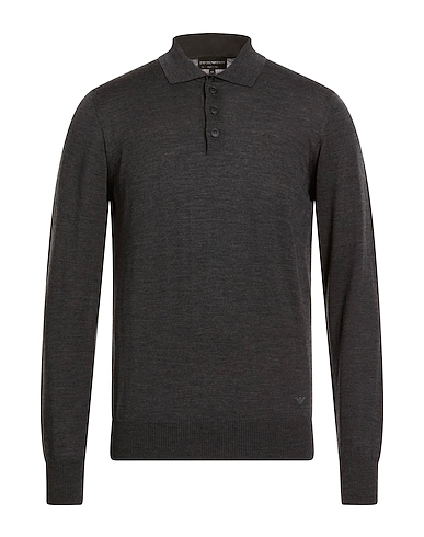EMPORIO ARMANI Sweater ANTRACITE 100% Virgin Wool