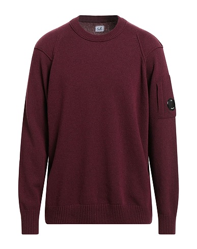 C.P. COMPANY Sweater Plum 80% Wool, 20% Polyamide