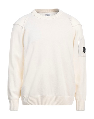 C.P. COMPANY Pullover Panna 80% Lana, 20% Poliammide