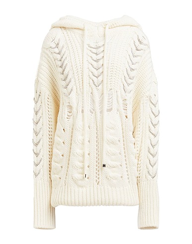 CIRCUS HOTEL Jumper BIANCO 65% Acrylic, 25% Wool, 10% Alpaca wool