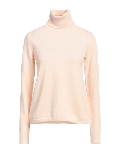 MAX MARA STUDIO Polo neck Beige 80% Wool, 20% Cashmere