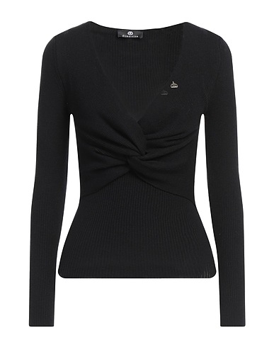 DIVEDIVINE Sweater Black 50% Viscose, 31% Polyester, 19% Polyamide