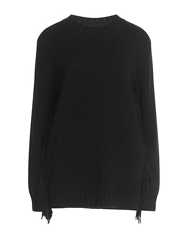 CYCLE Jumper Black 70% Merino Wool, 30% Cashmere