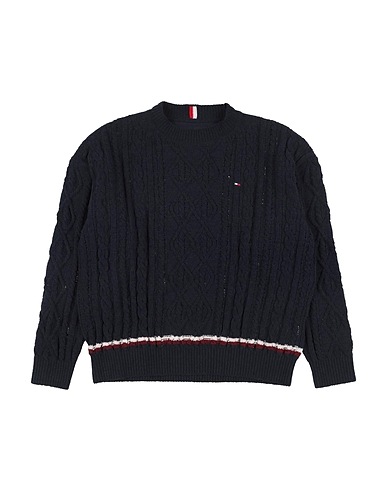 TOMMY HILFIGER Jumper Navy blue 100% Polyester