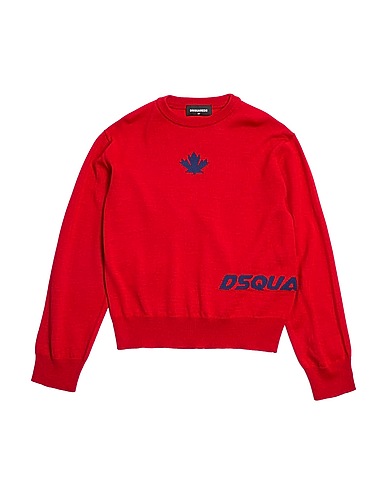 DSQUARED2 Jumper Red 50% Acrylic, 50% Wool