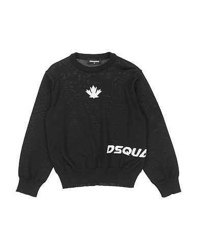 DSQUARED2 Pullover Nero 50% Acrilico, 50% Lana