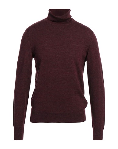 A.P.C. Polo neck Burgundy 100% Virgin Wool