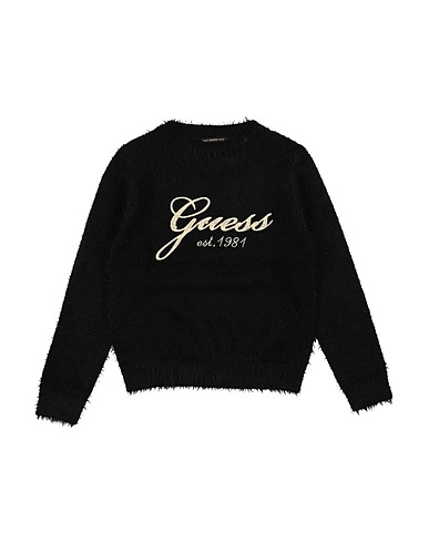 GUESS Jumper Black 70% Polyamide, 30% Acrylic