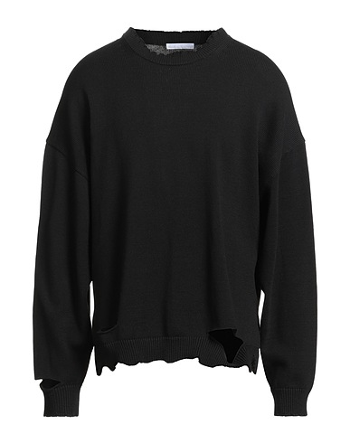 HELMUT LANG Jumper Black 99% Cotton, 1% Elastane