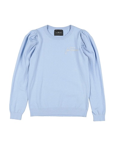 JOHN RICHMOND Jumper Light blue 50% Viscose, 28% Polyester, 22% Polyamide