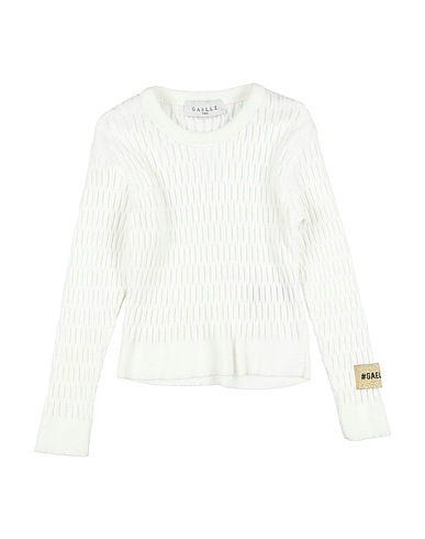 GAëLLE Paris Jumper White 52% Viscose, 26% Polyester, 22% Polyamide