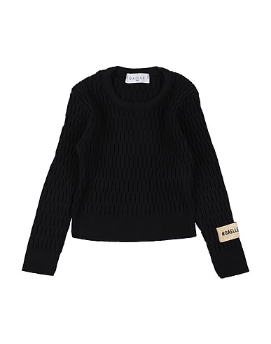 GAëLLE Paris Pullover Nero 52% Viscosa, 26% Poliestere, 22% Poliammide