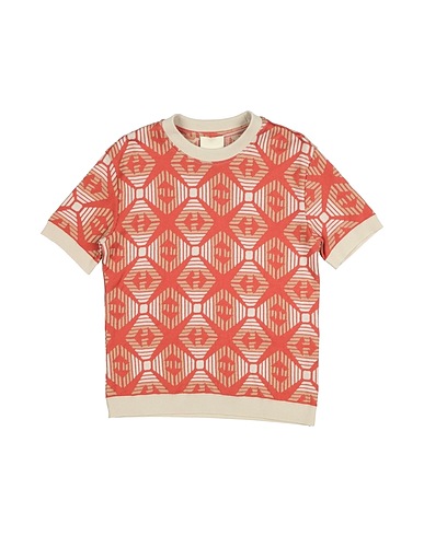 EMPORIO ARMANI Sweater Rust 100% Cotton